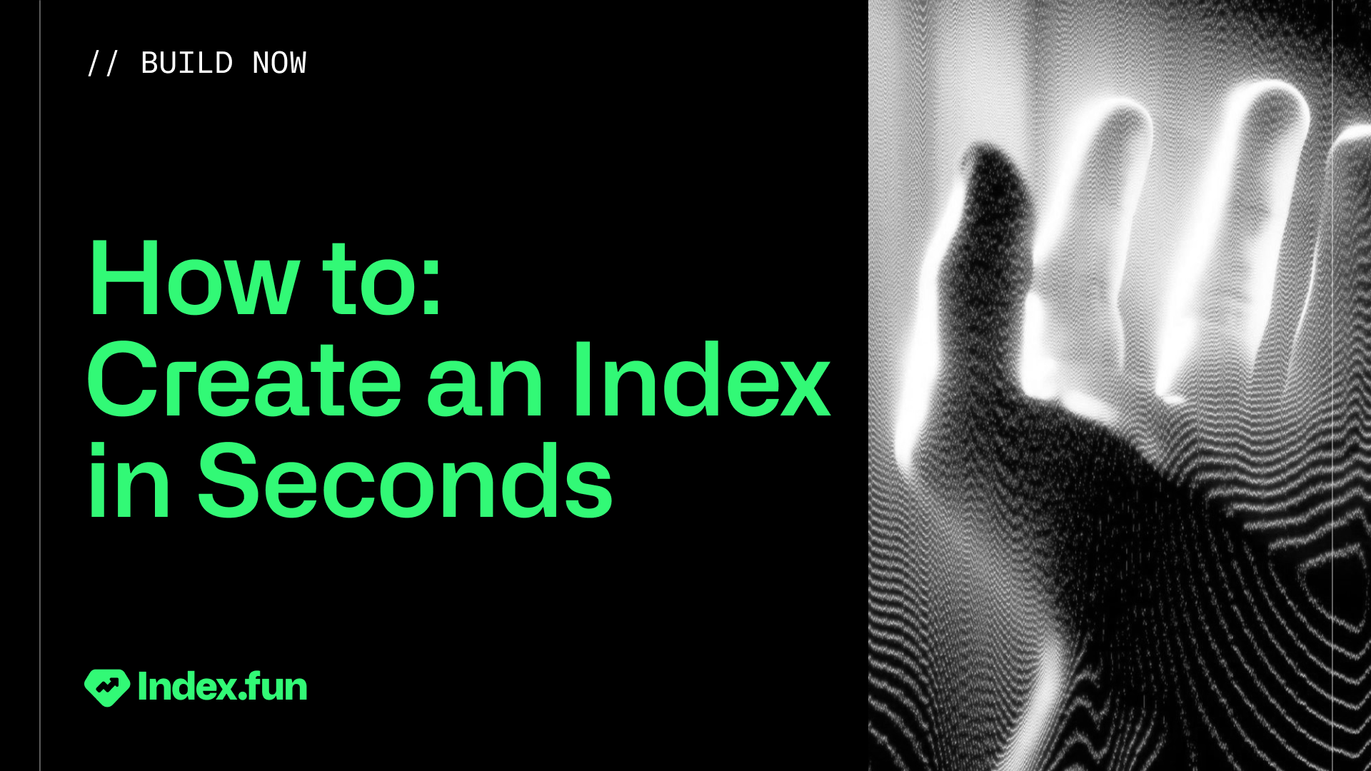 How to: Create an Index on Index.fun in Seconds