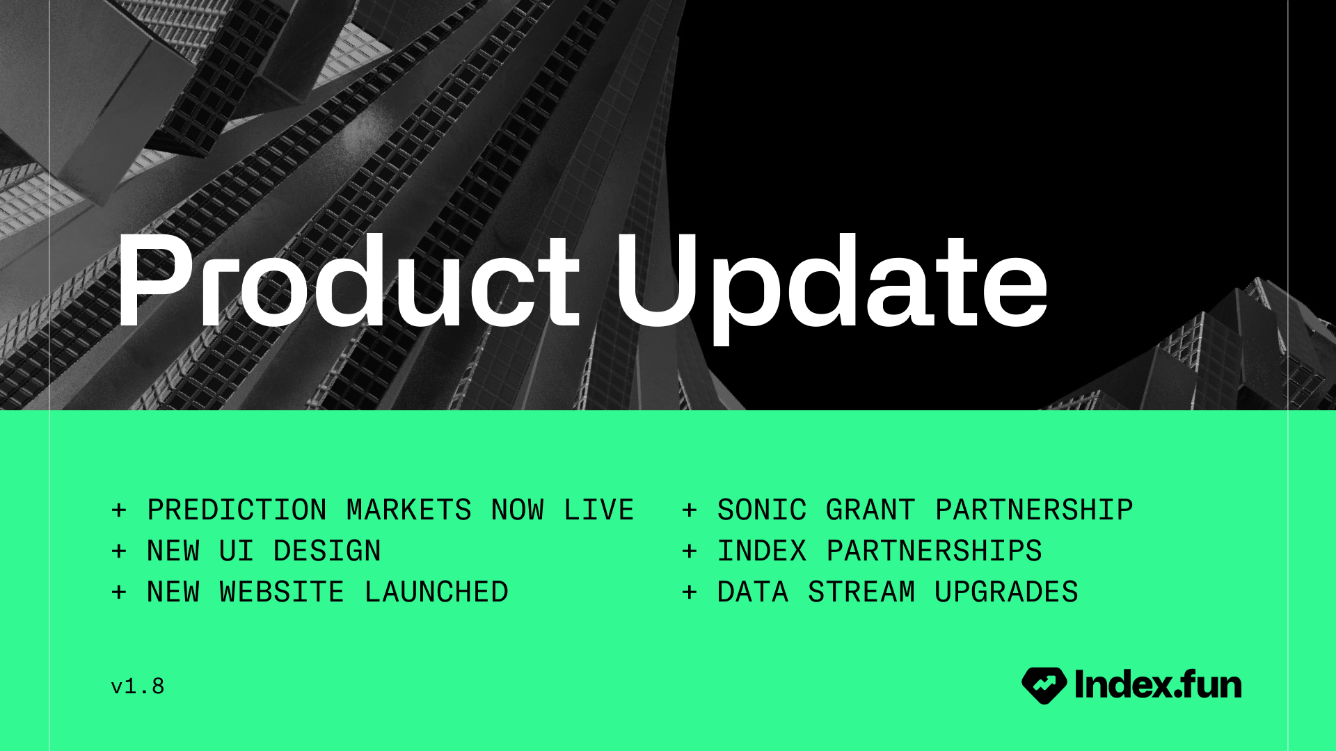 Product Update v1.8